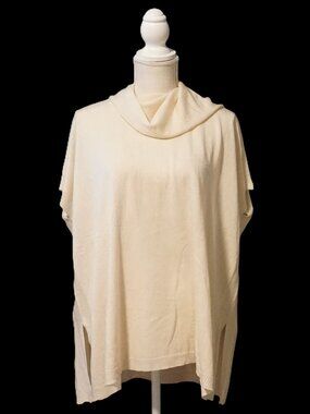Kerisma Oversized Crème Drap Neck Sweater Women’s S/M